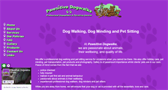 Desktop Screenshot of pawsitivedogwalks.com.au